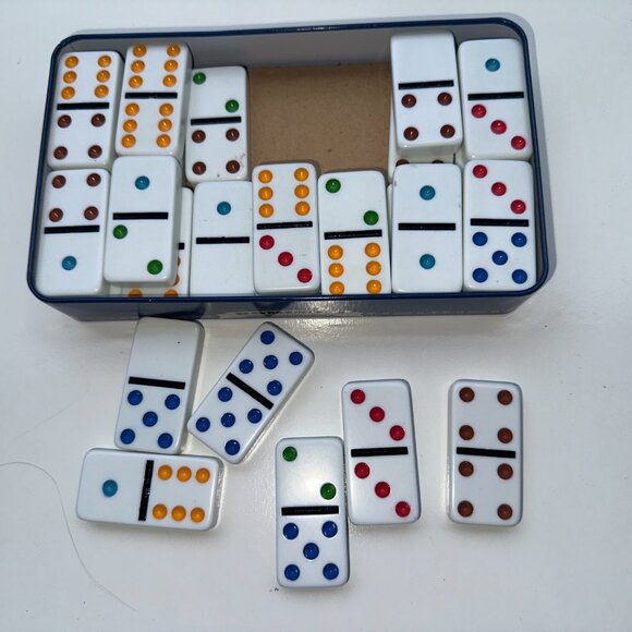 #8041 Original Double Six Dominoes: Easy for Beginners - Fun for Everyone - Picture 3 of 6